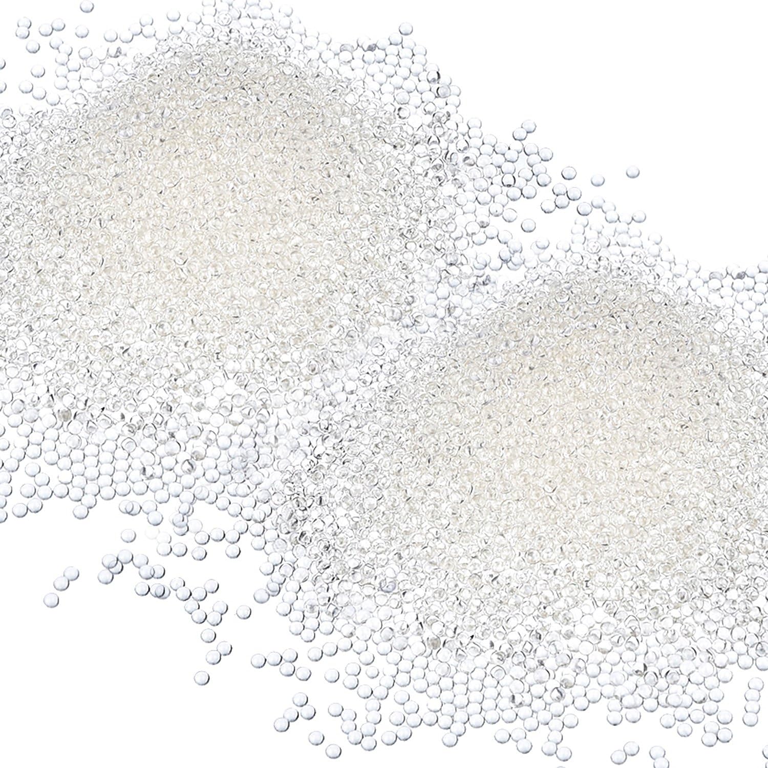 Vase Fillers - EBOOT Floral Water Pearls Gel Soil Water Crystal Beads Jelly Water Pearl Vase Filler, 20000 Packs (Clear)