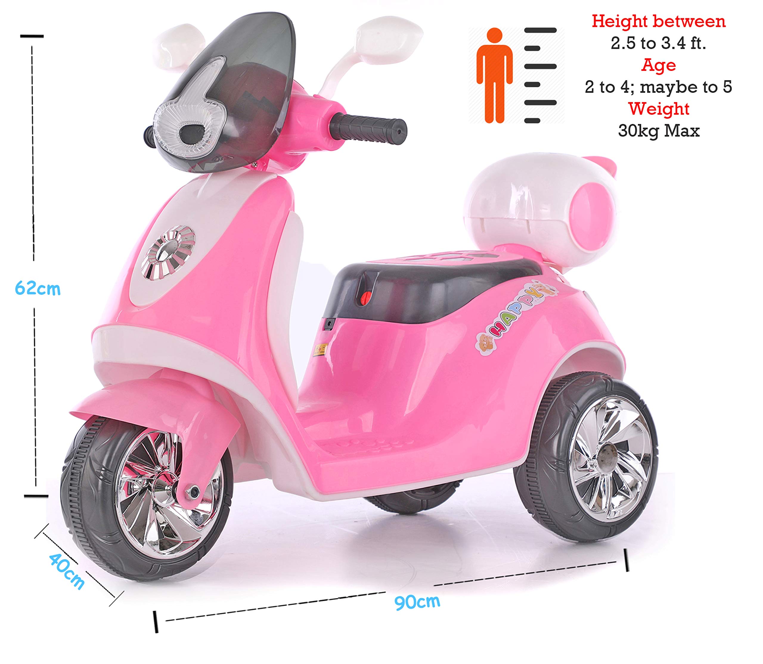 toyhouse kitty scooty ride on bike