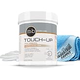 MB-11 Marble Polishing Powder with Microfiber Cloth and Gloves - Spot Polish Water Stains, Rings or Etches to Restore Marble, Travertine, Limestone or Onyx