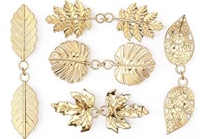 EMORBALS 5 Pcs Sweater Clips to Hold Sweater Together, Clothing Cinch Clip for Women's Sweater, Shawl, Shirt, Dress(Sliver)