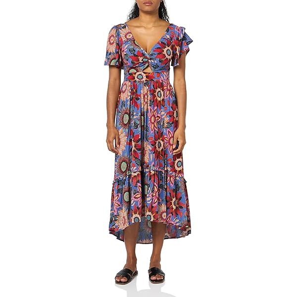 Free People Womens Printed Dixie Maxi Vintage Indigo Combo S at Amazon  Women's Clothing store