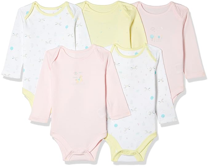 Baby Girls Regular Fit Cotton Bodysuit
