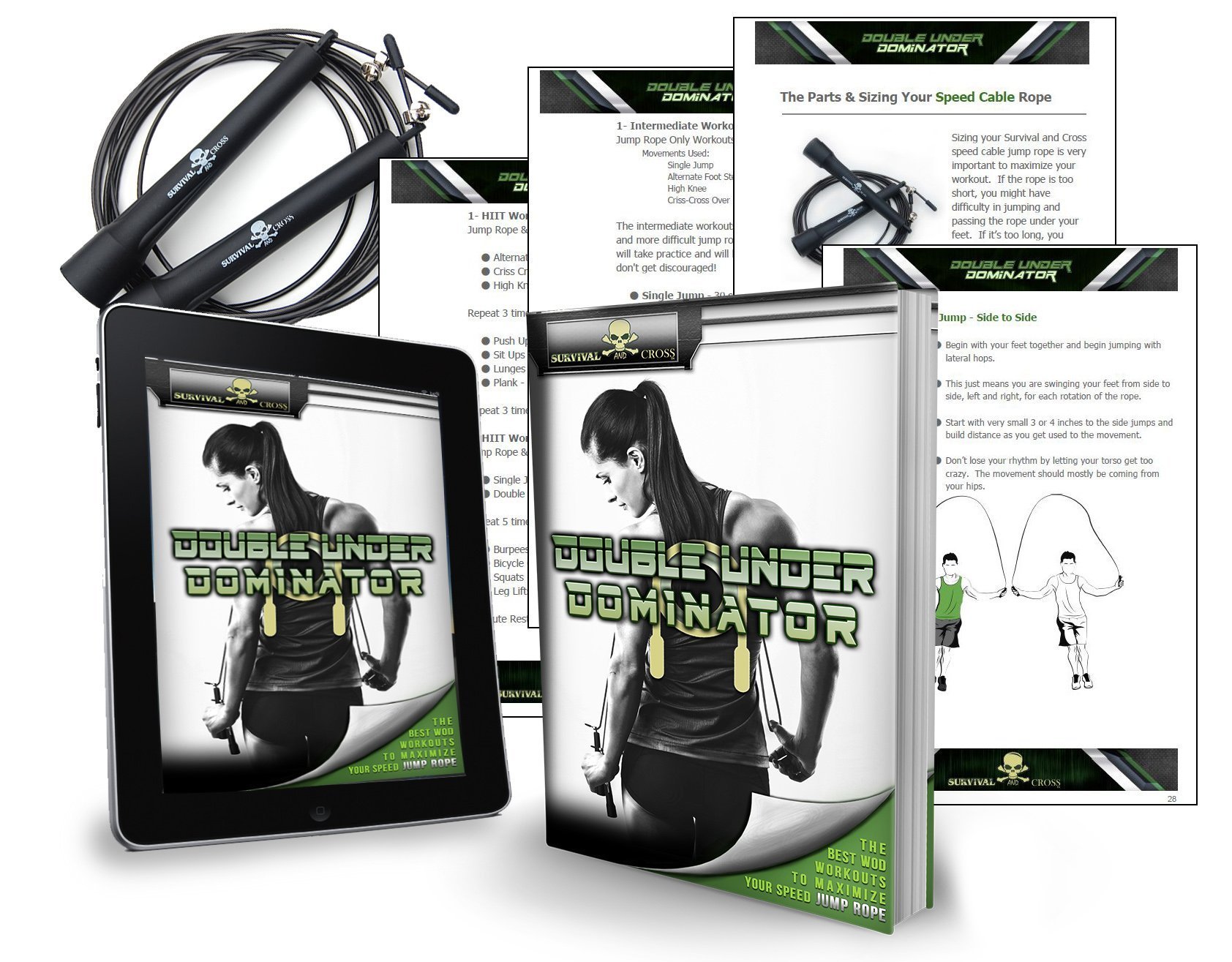 Survival and Cross Jump Rope Boxing Mixed Martial Arts Fitness