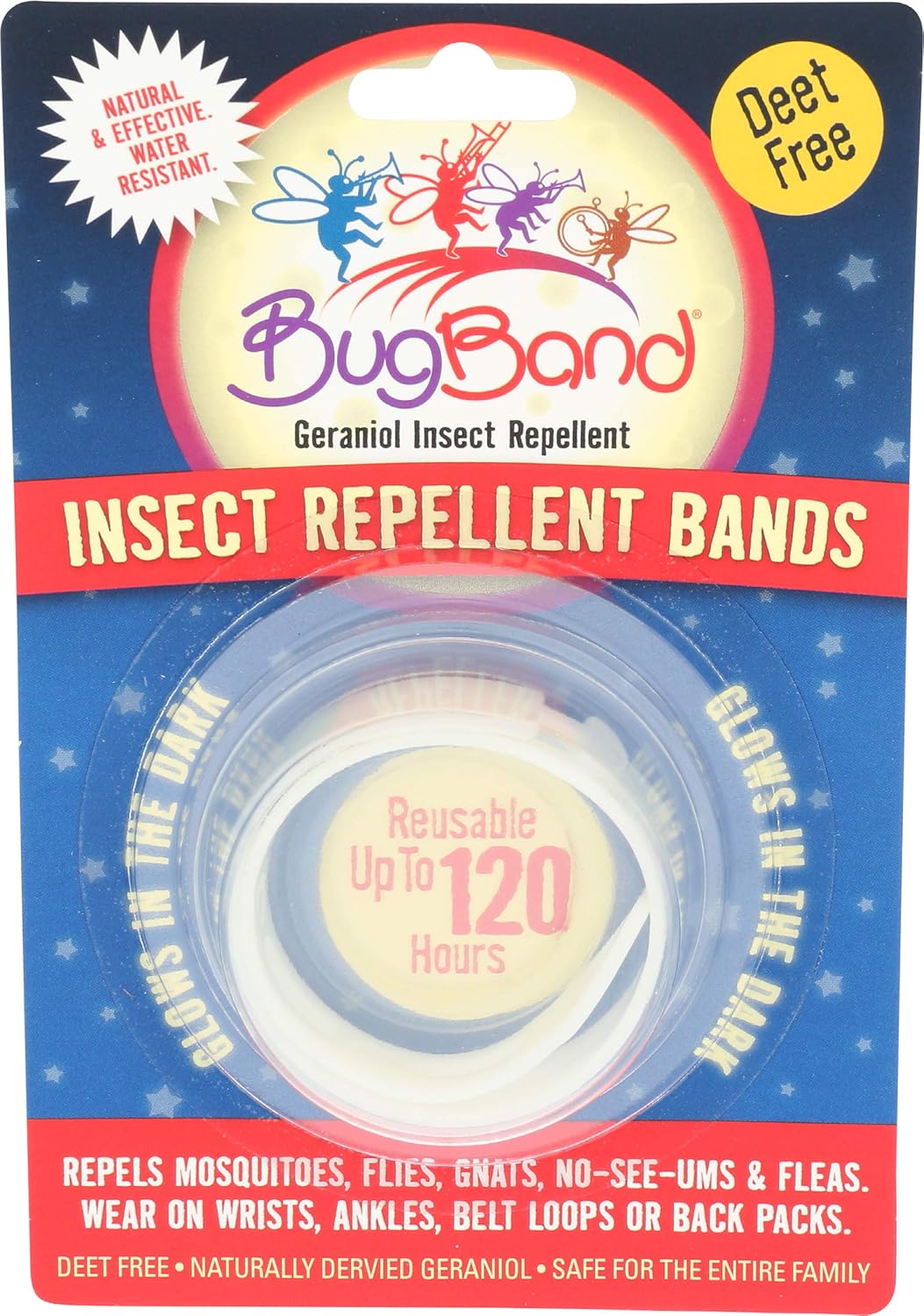 Mosquito Repellent 6 Geraniol Insect Repellent Wristbands Amazon.co