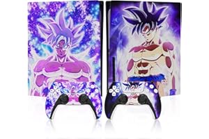 Heiko Stickers are Suitable for PS5 Console Skin disc Version, Compatible with PlayStation 5 Console/Controller Shell, Bubble-Free Sticker Protection, Third-Party PS5 Accessories(Sun Wukong)