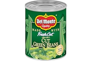 DEL MONTE FRESH CUT BLUE LAKE Cut Green Beans Canned Vegetables, 28 oz Can