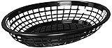 TABLECRAFT (1084BK) - OVAL PLASTIC SERVING