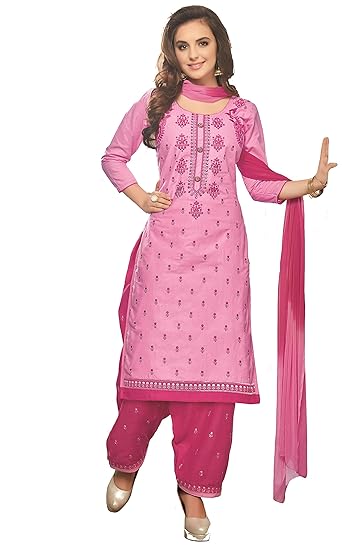 Oomph! Womens Cotton Dress Material