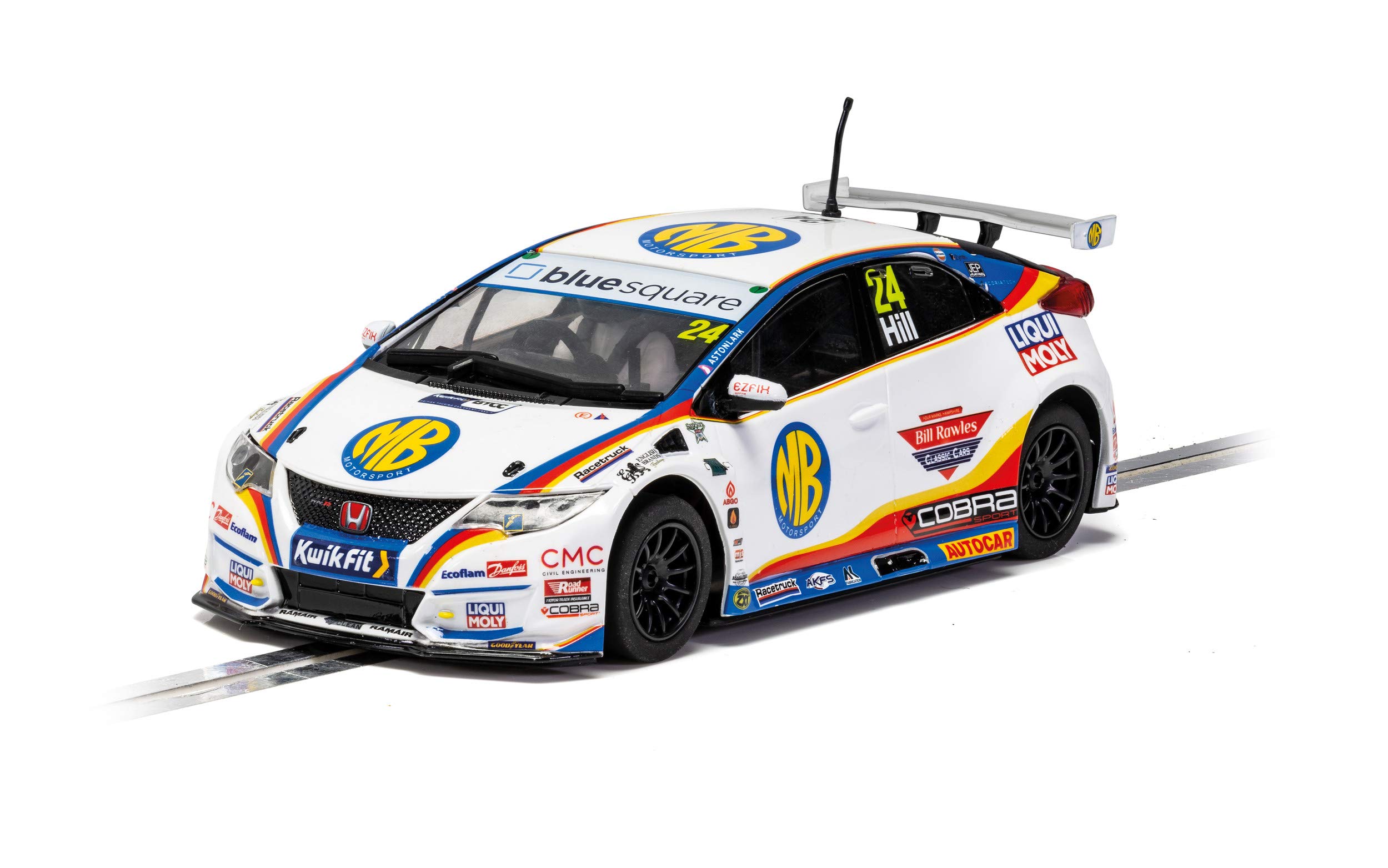 Scalextric C4210 Honda Civic Type-R NGTC - Jake Hill 2020, White