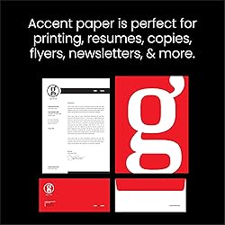 Accent Opaque White Printer Paper, 11” x