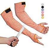 iyouthlife Cut Resistant Arm Sleeves for Men Women, ANSI A6 Arm Protectors for Thin Skin& Bruising for gardening Farming Yard