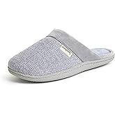 Dearfoams Women's Samantha Knit Closed Toe Scuff Slipper