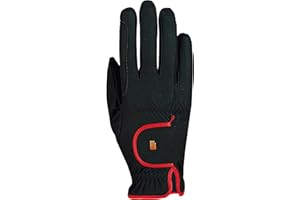 Roeckl Lona Ladies Gloves 7 Black/Red
