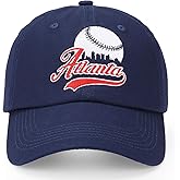 Fcexanthon Personnalisation City Embroidered Baseball Hat for Men Women Youth Team Color Cap Trucker Hats Fans Gifts