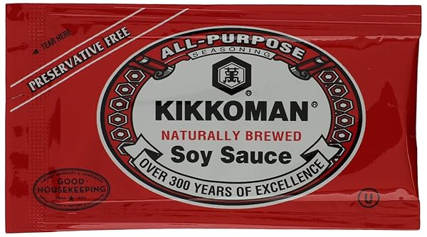 KIKKOMAN SOY SAUCE PACKETS, 200-COUNT