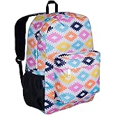 Wildkin 16-inch Kids Backpack – Durable, Padded & Spacious School Bag for Boys & Girls - Aztec