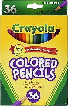 Crayola 36 Premium Quality Colored Pencils