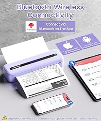 Phomemo Bluetooth Portable Printer, 8.5'' x