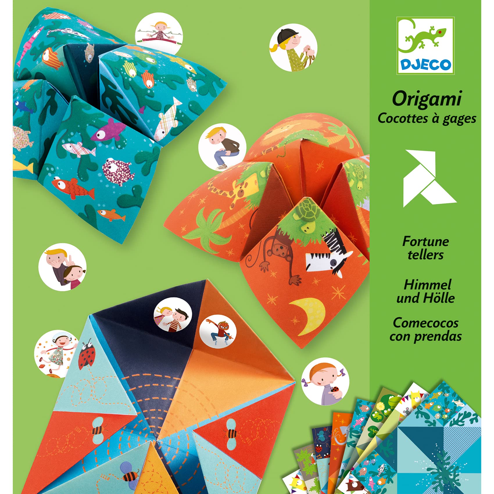 Djeco - Origami Bird game