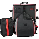 KUNN Welding-Backpack Pro Technician Tool-Bag - Large Capacity Welder-Pack Durable with Helmet Catch