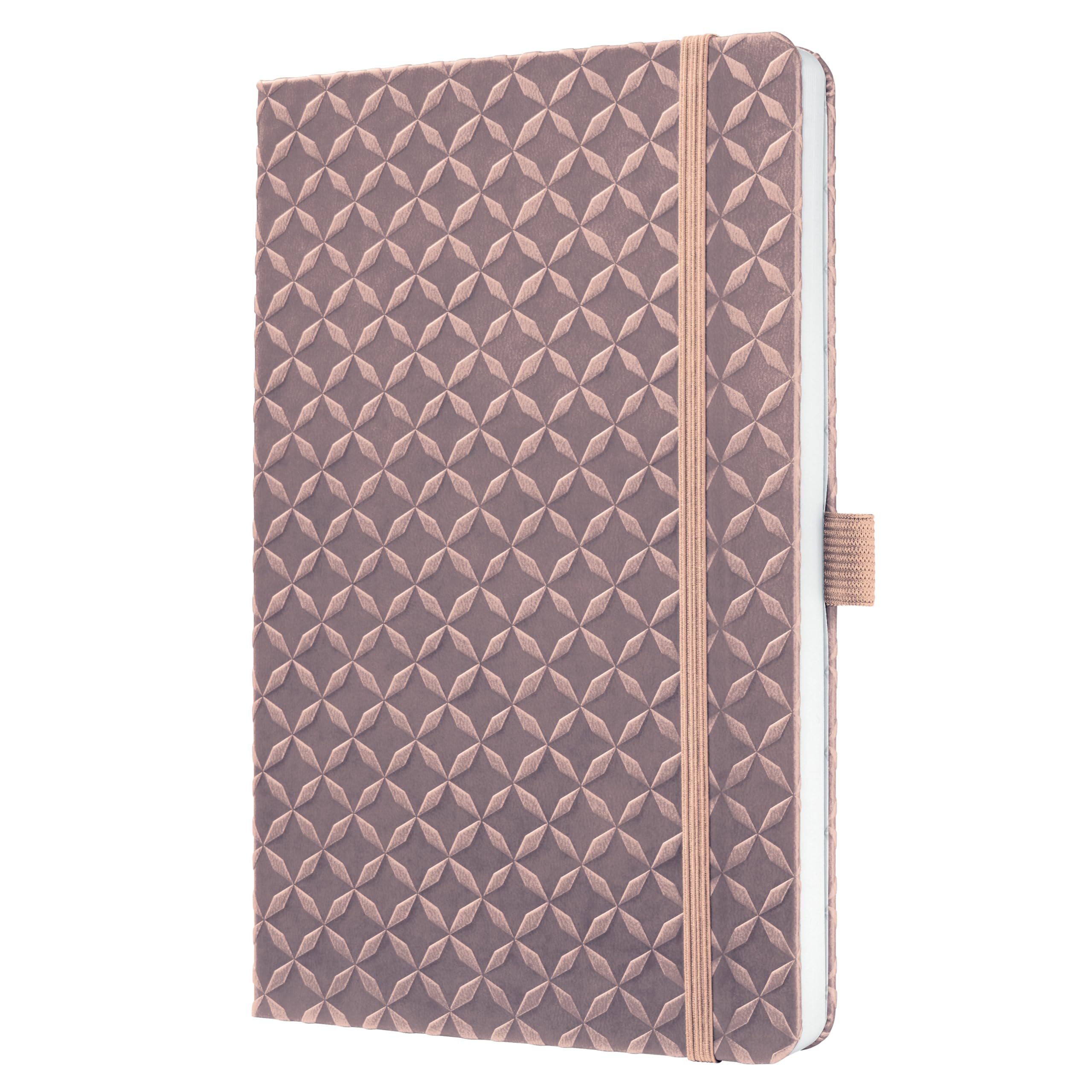 SIGEL JN137 Jolie Notebook, Lined, Approx. A5, Rose, hardcover, 174 Pages