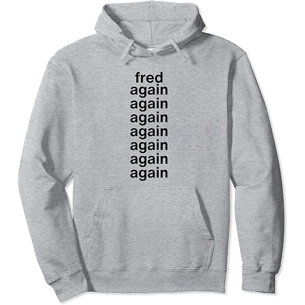 Amazon.com: Fred Again Pullover Hoodie : Clothing, Shoes