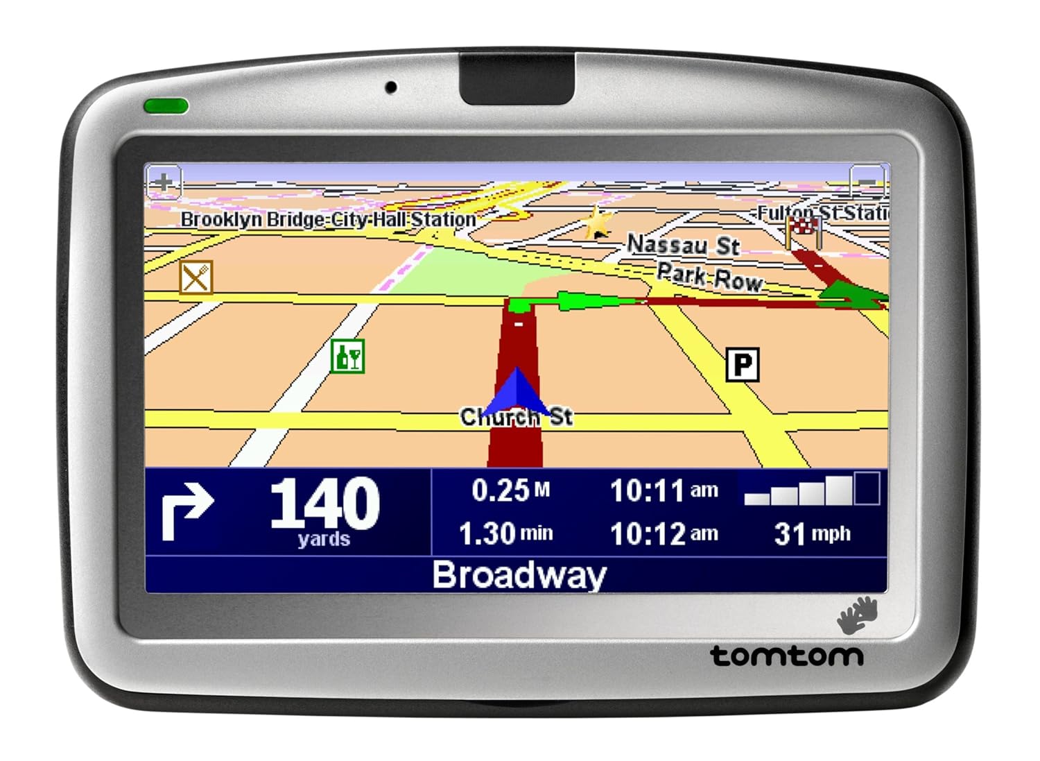 Amazon.com: TomTom GO 510 4-Inch Bluetooth Portable GPS Navigator  (Discontinued by Manufacturer): Cell Phones & Accessories