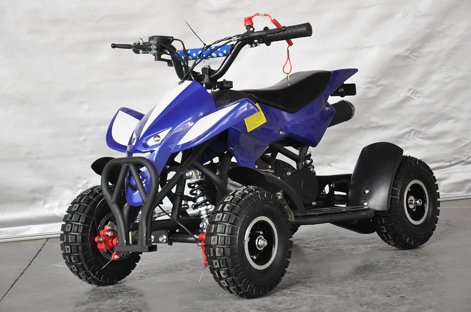 Mini quad per bambini Raptor/Mini quad per bambini da 3 a 8 anni/Motore 49cc 2 tempi (BLU