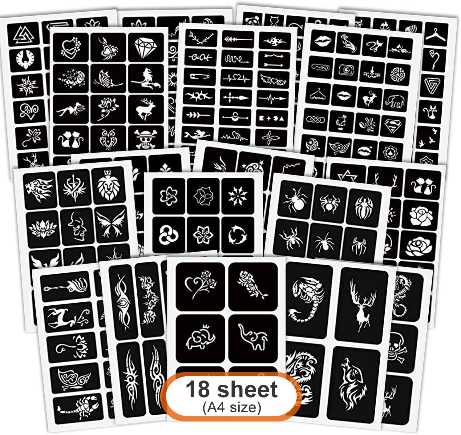 kit per tatuaggi all'henné