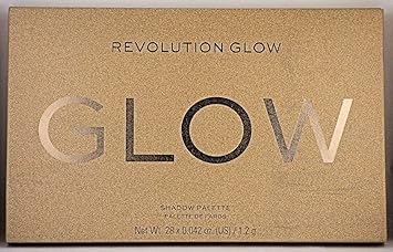 Amazon Com Makeup Revolution Eyeshadow Palette Glow Heatwave Beauty