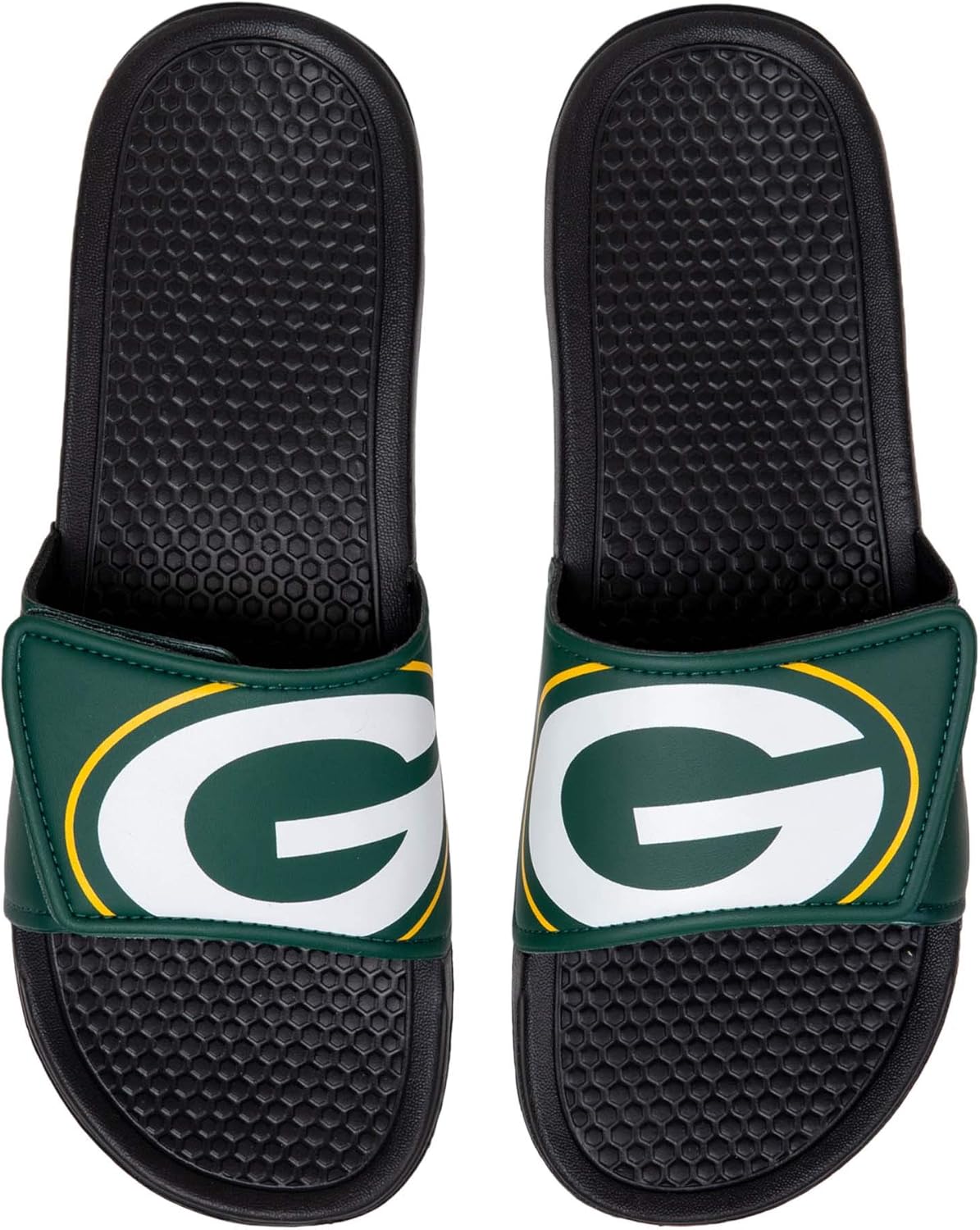 FOCO NFL Unisex - Big Logo Slide Flip Flops Sandals