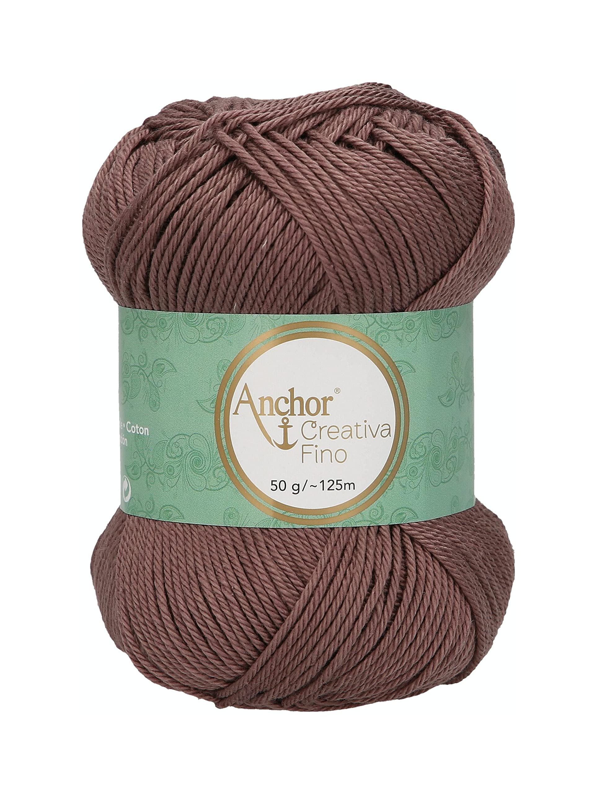 Anchor 4620004-00161 Crochet Yarn, 100% Cotton, 161, Thickness 4, 125 m, 53 g
