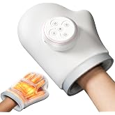 latumab Bigger Hand Massager with Heat and Compression, FSA Eligible HSA | Individual Fingers Wrist Massage, Cordless HandSpa Massager for Arthritis and Carpal Tunnel, Pain Relief, 5 Intensity Levels