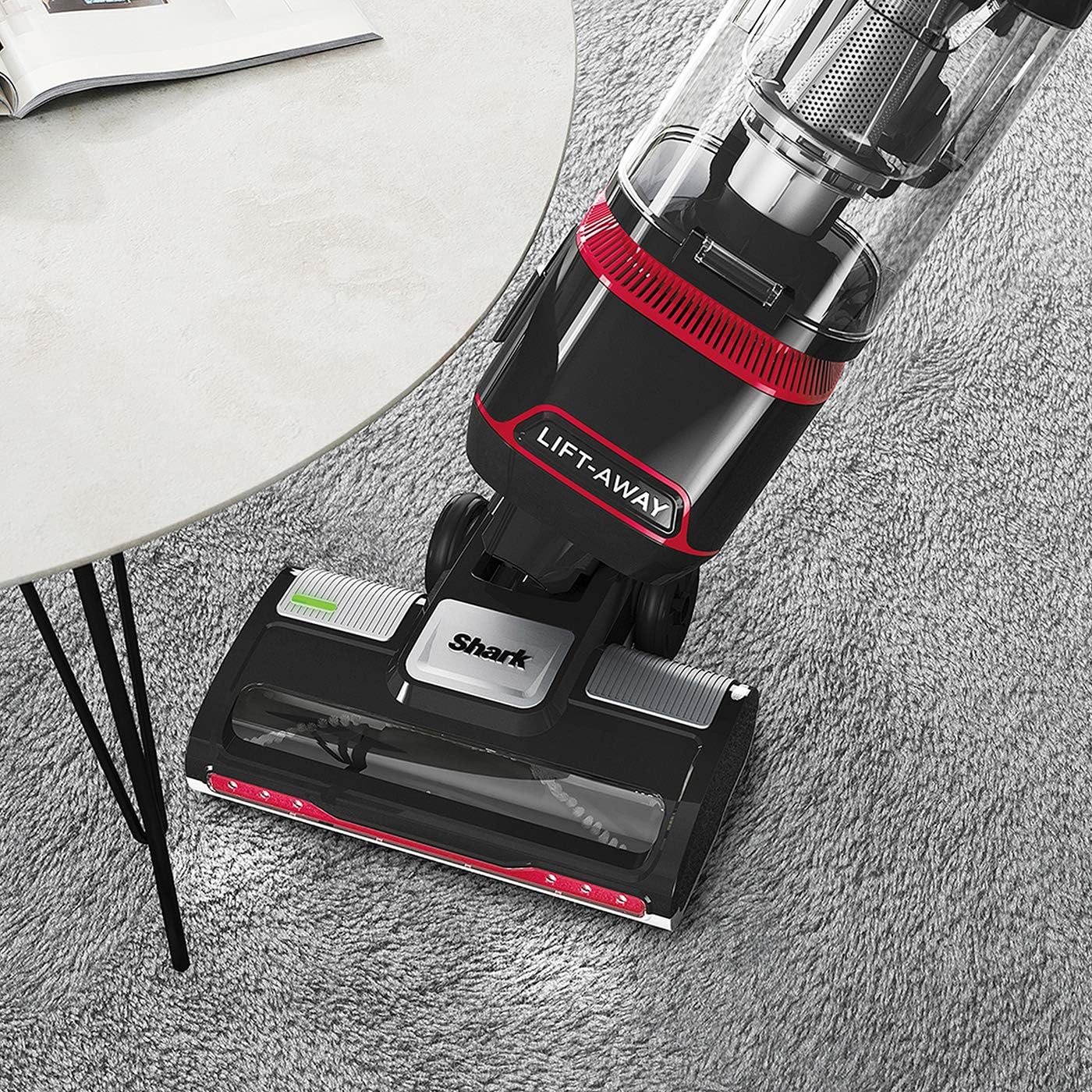 Shark NV602UKT, Corded Upright Vacuum, Red