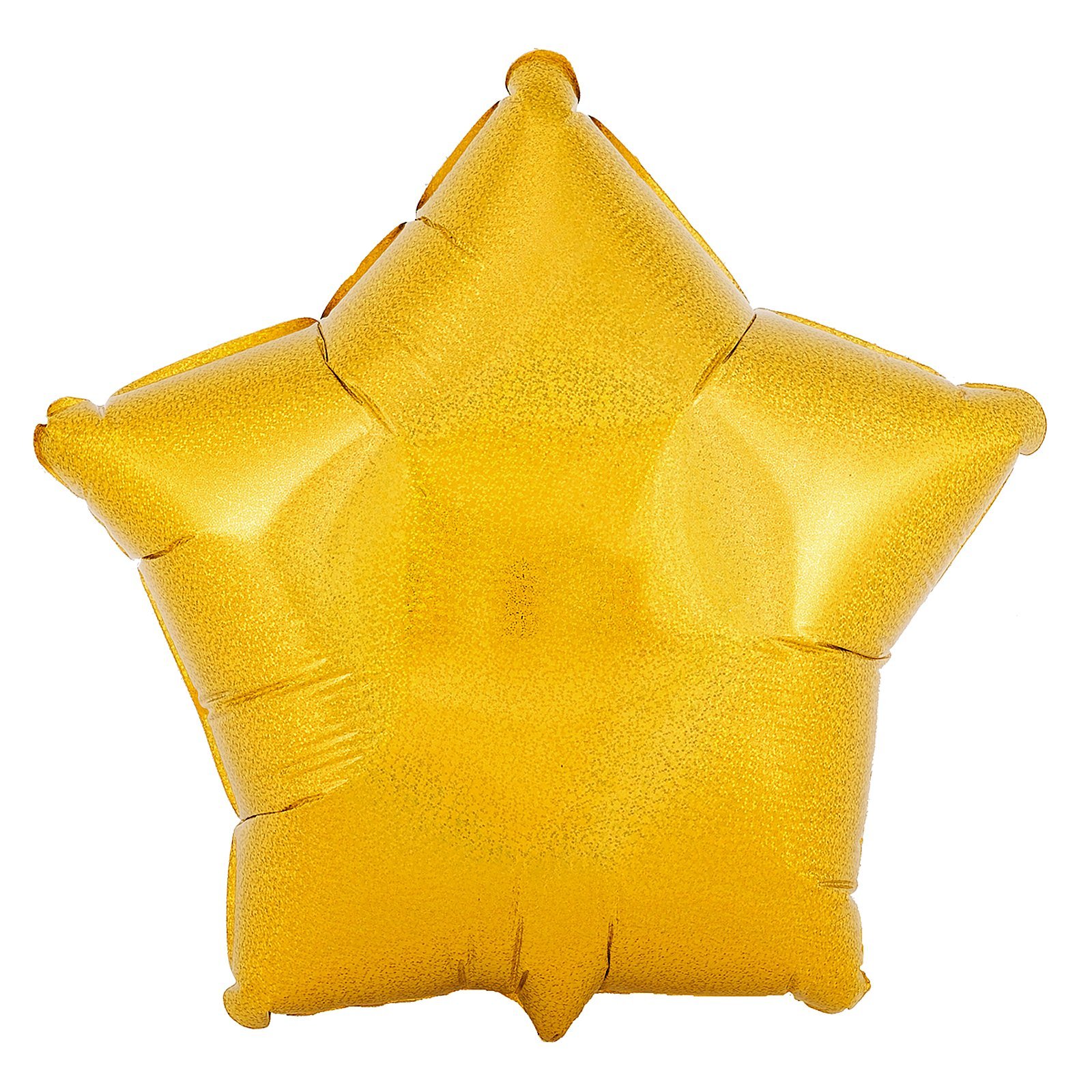 Gold Dazzler Star Standard Foil Balloons S40