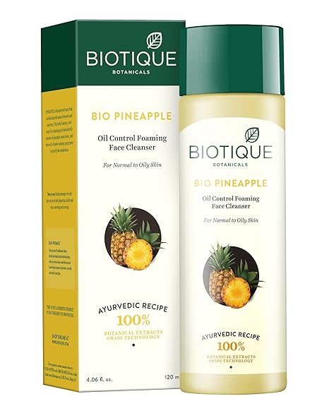 biotique pineapple cleanser review