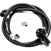 6FT Portable Dishwasher Whirlpool Fill and Drain Hose Assembly Compatible with W10273574