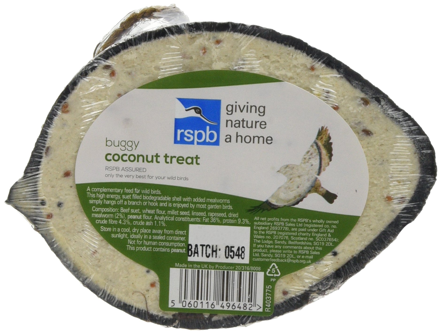 RSPB Buggy Coconut Shell Treats (Box of 20) — image 1