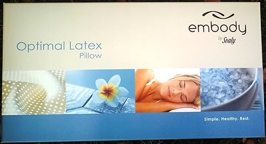 Amazon Com Sealy Embody Optimal Premium Talalay Latex Pillow