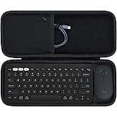 Lebakort Hard Carry Case Compatible with Logitech Pebble Keys 2 Combo K380s K380 Keyboard + M350 Pebble Mouse Combo (Black Case)
