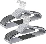 SONGMICS 30 Pack Plastic Hangers Non-Slip 0.5 cm Thick 42 cm view 1