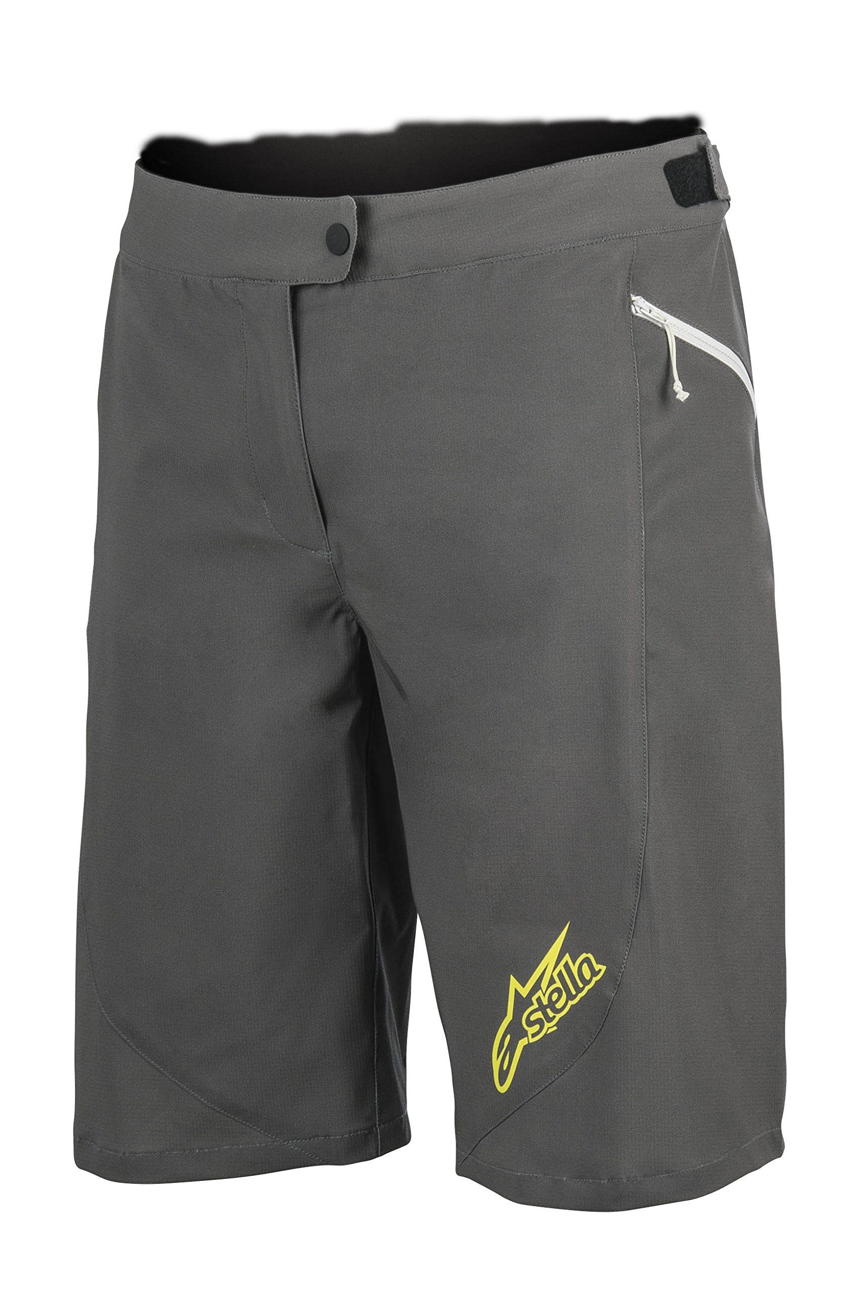 Alpinestars Men Stella Pathfinder Shorts - Dark Shadow/Acid Yel, Size 32