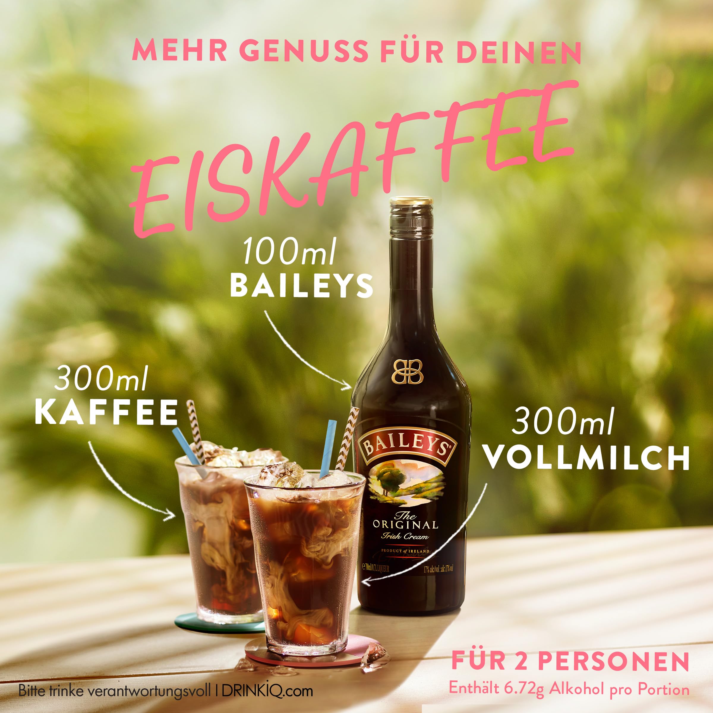 Baileys Original | Irish Cream Likör | | beliebte Klassiker | 17% vol | 700ml Einzelflasche 4