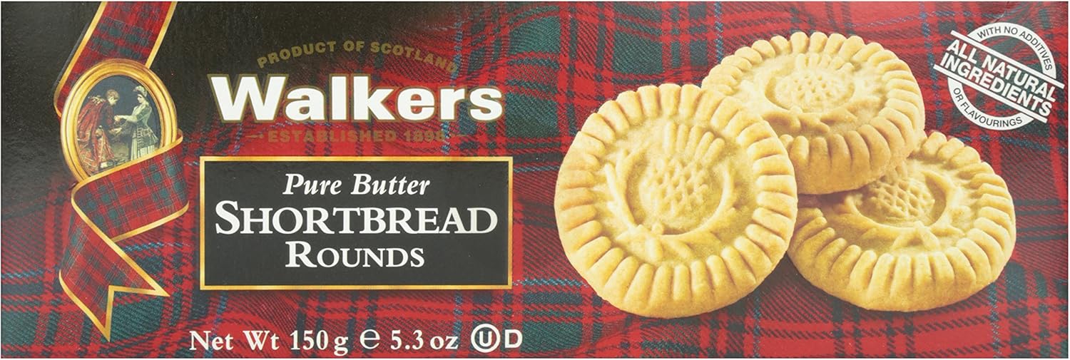Walkers Shortbread Thistle Rounds, 150 g Amazon.co.uk Grocery