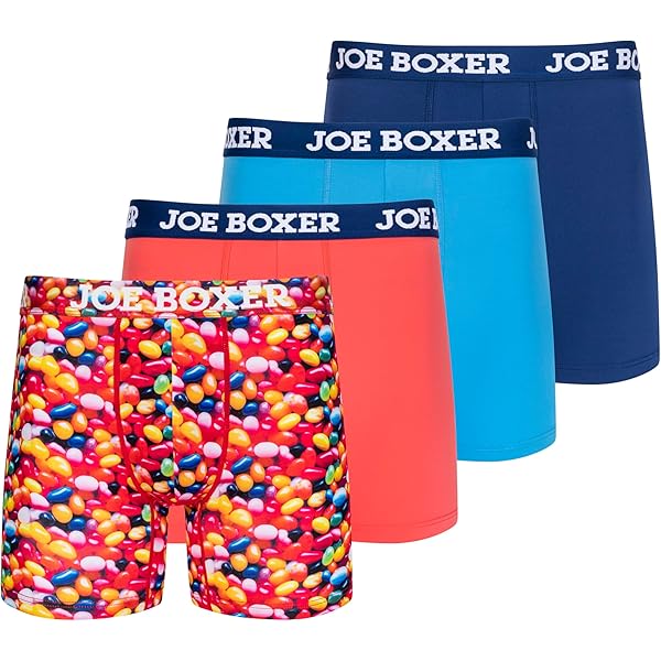 JOE BOXER Pride Edition Rainbow Mens Underwear Briefs 4-Pack