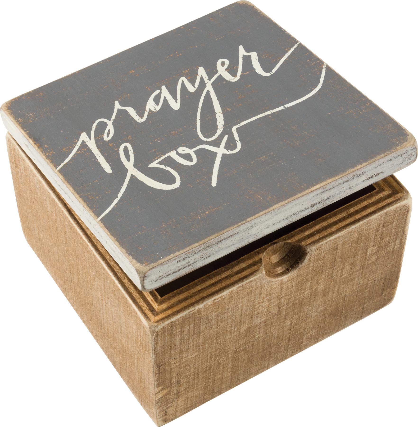 Primitives by Kathy 37637 Inspirational Hinged Box, Prayer — image 1