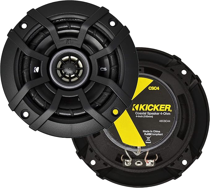 4 inch coaxial speakers