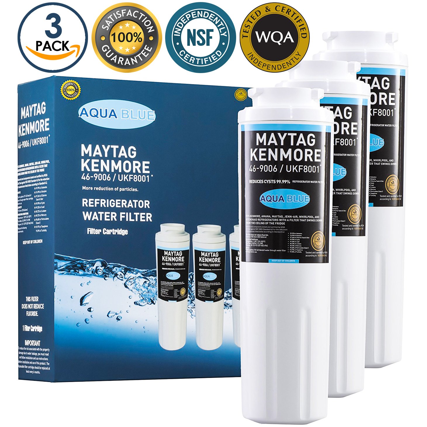 Maytag UKF8001 Refrigerator Water Filter Compatible Replacement For