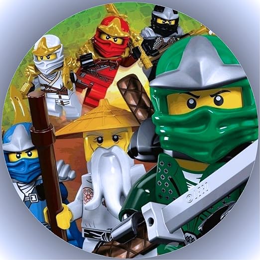 Fondant Tortenaufleger Tortenbild Geburtstag Ninjago T16