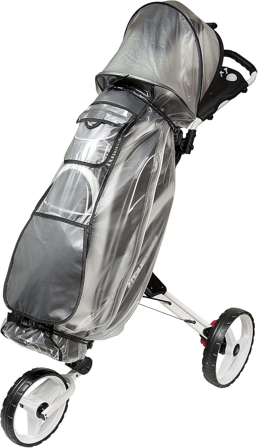 golf bag and buggy